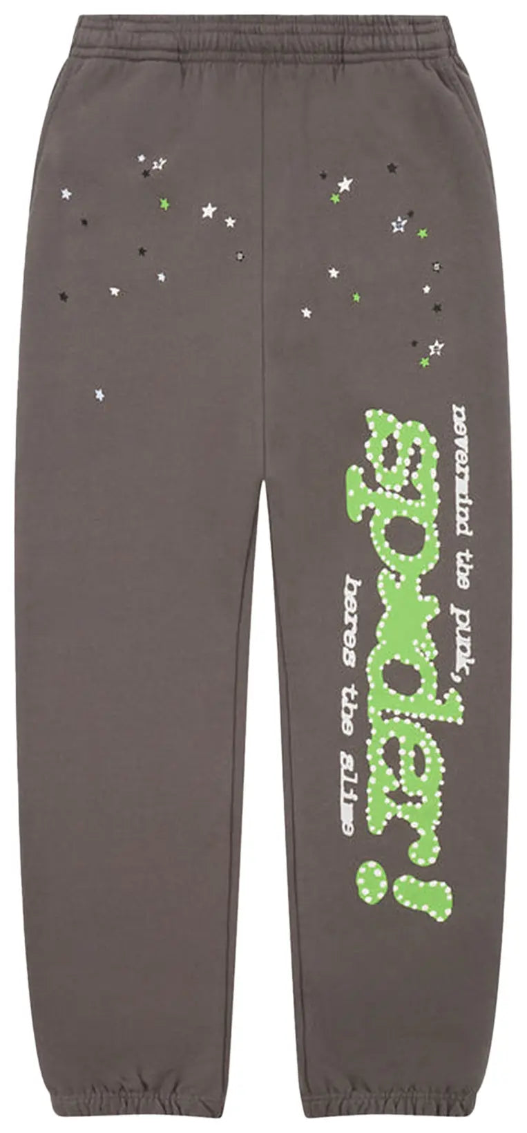 Sp5der Wait Grey Punk V2 Sweatpants