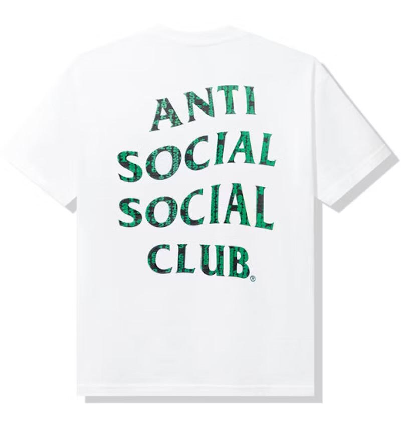 ASSC Glitch Tee S/S White