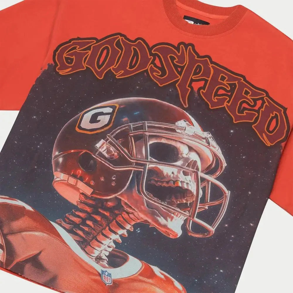 Godspeed Morale Tee Red