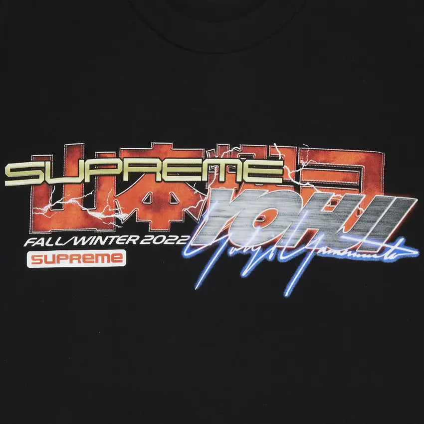 Supreme x Yohji Yamamoto x TEKKEN Tee 'Black'