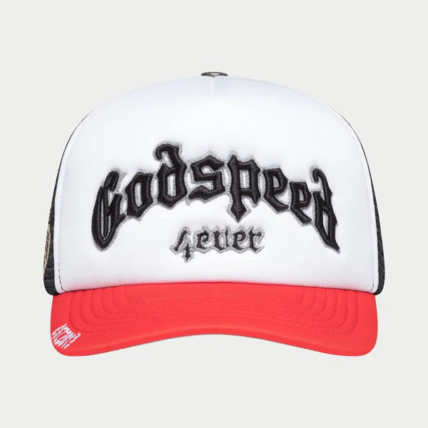 Godspeed GS Forever Foam Trucker Hat (Black/Red)