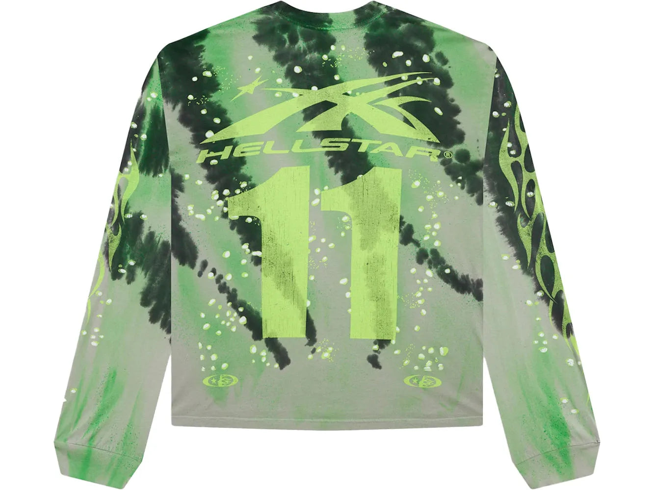 Hellstar Motocross Long Sleeve Green