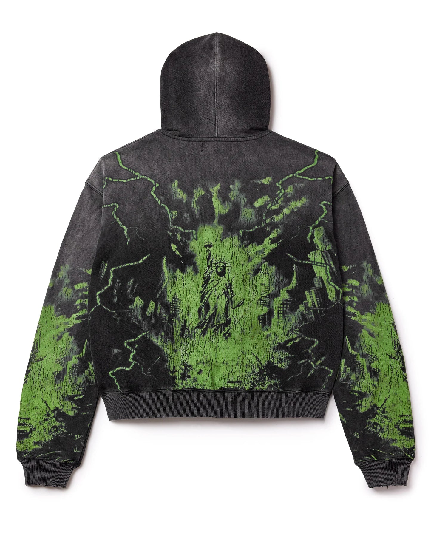 Vale Forever Nightmare Zip Up Hoodie (Black)