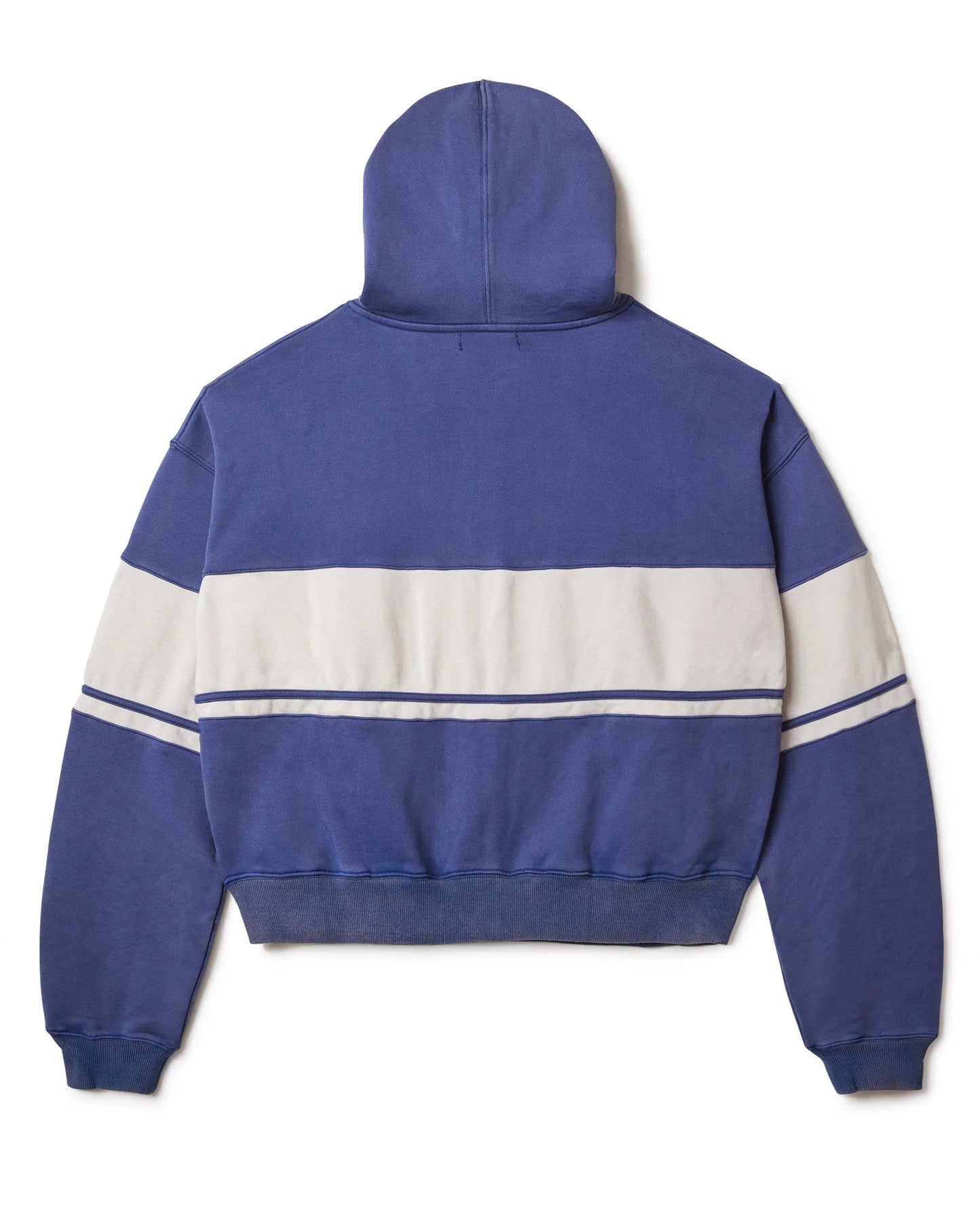 Vale Navy Derby Zip Up Hoodie