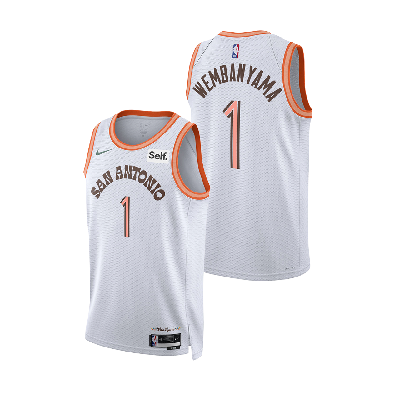 San Antonio Spurs Men's Nike 2023-2024 City Edition Victor Wembanyama Swingman Jersey