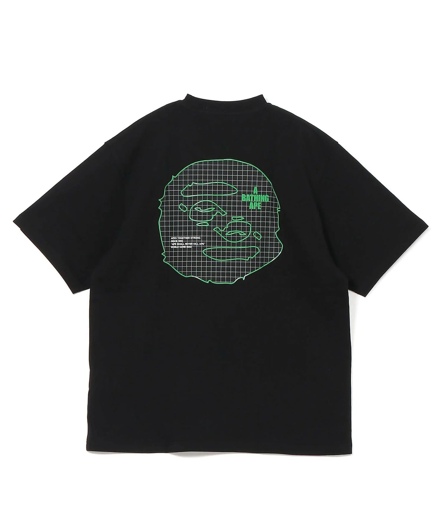 BAPE Ape Head Relaxed Fit Tee (Black)