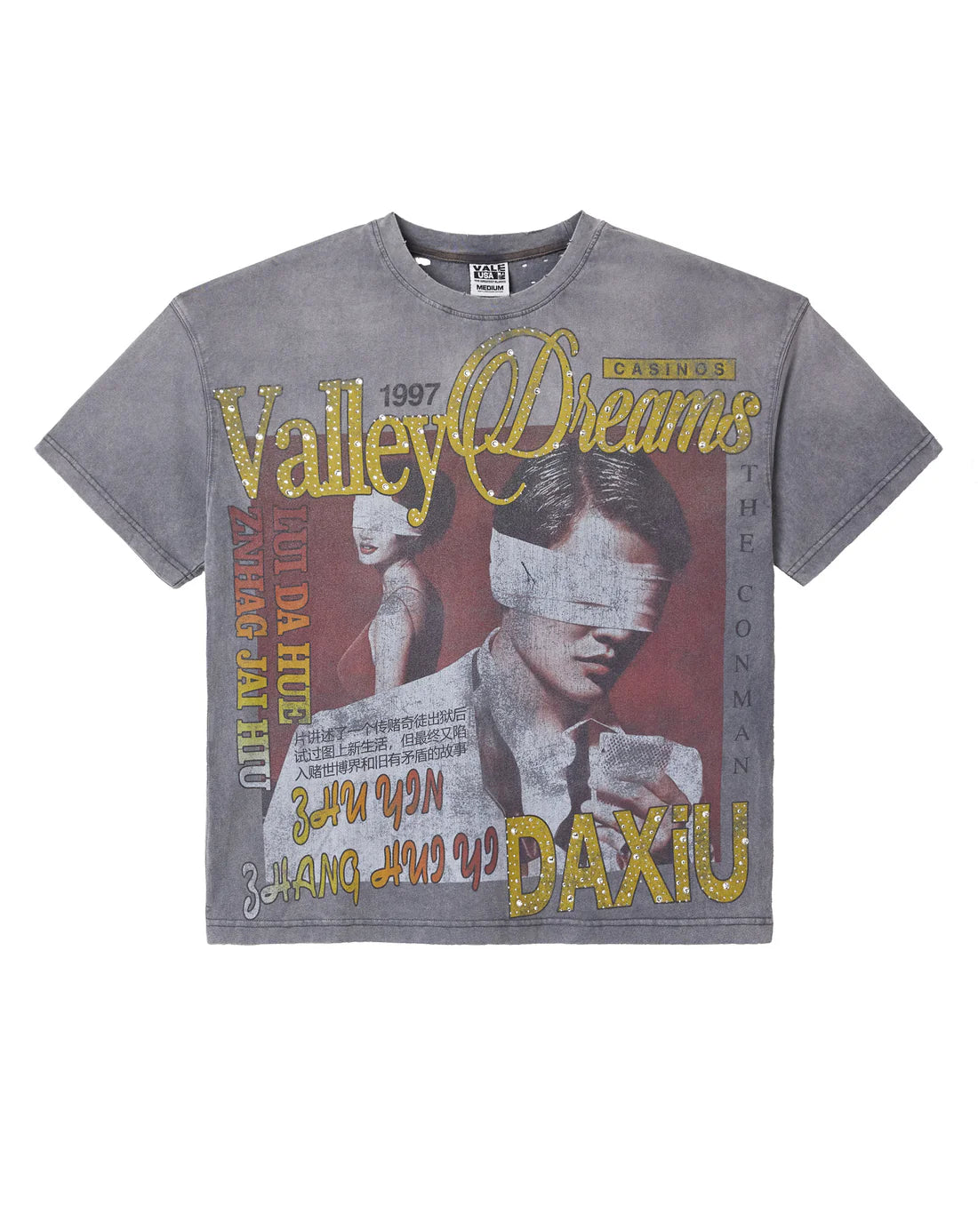 Vale Forever Charcoal Casino Tee