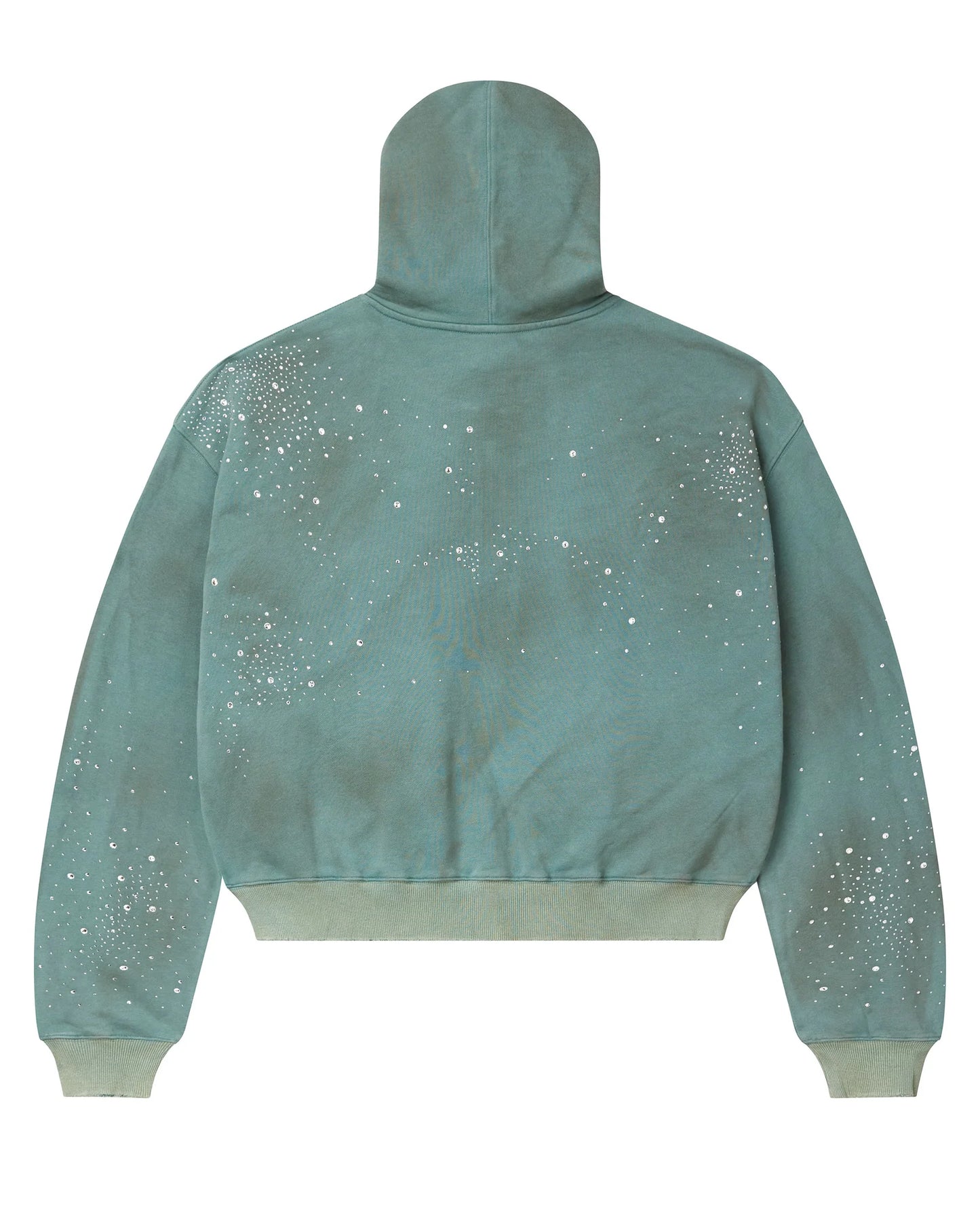 Vale Bank Zip Up Hoodie Green