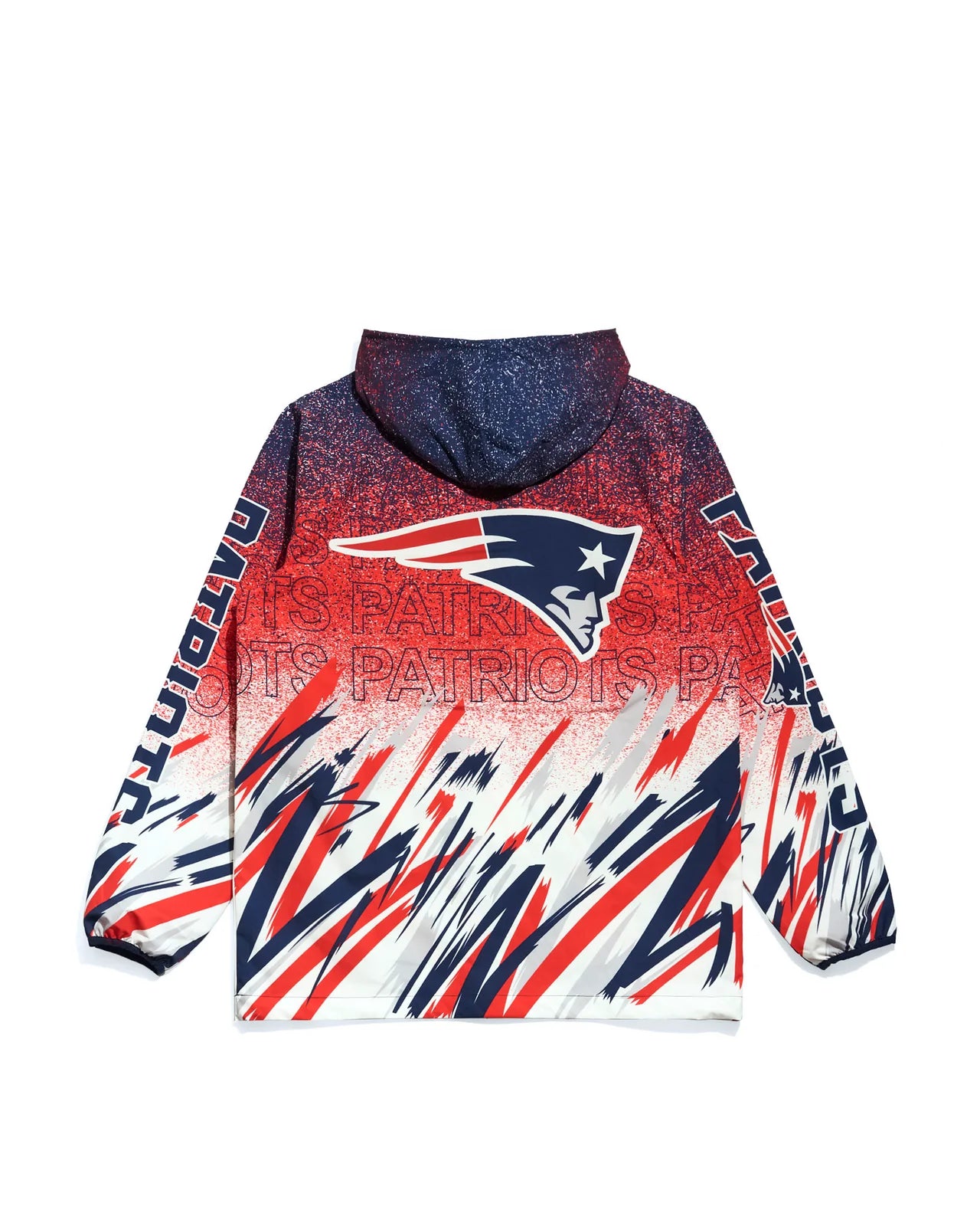 New England Patriots Sketch Anorak Jacket~BC