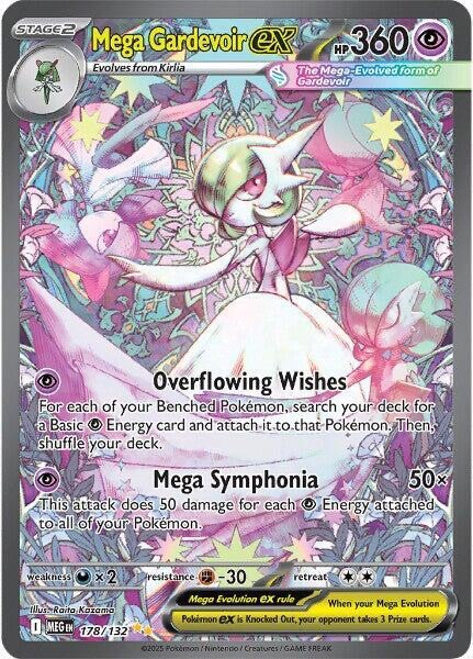 Pokémon Mega Evolution Mega Gardevoir EX SIR
