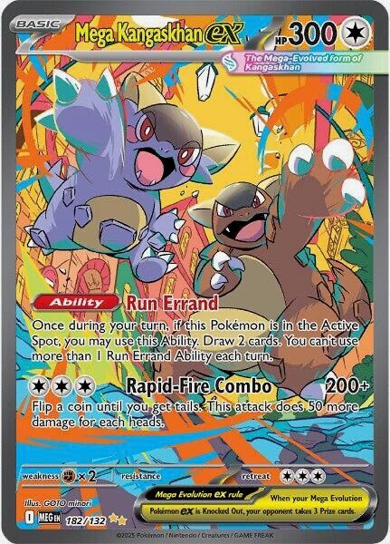 Pokémon Mega Evolution Mega Kangaskhan EX SIR