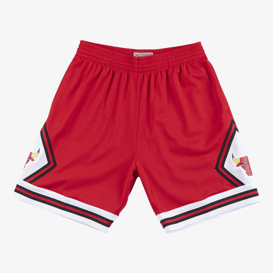 Men's Red Chicago Bulls 1975/76 Road Swingman Shorts