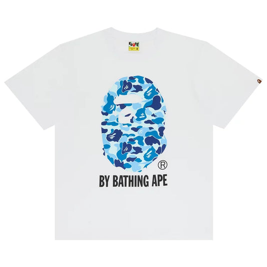 A Bathing Ape Go Ape Pointer Tee White x Blue