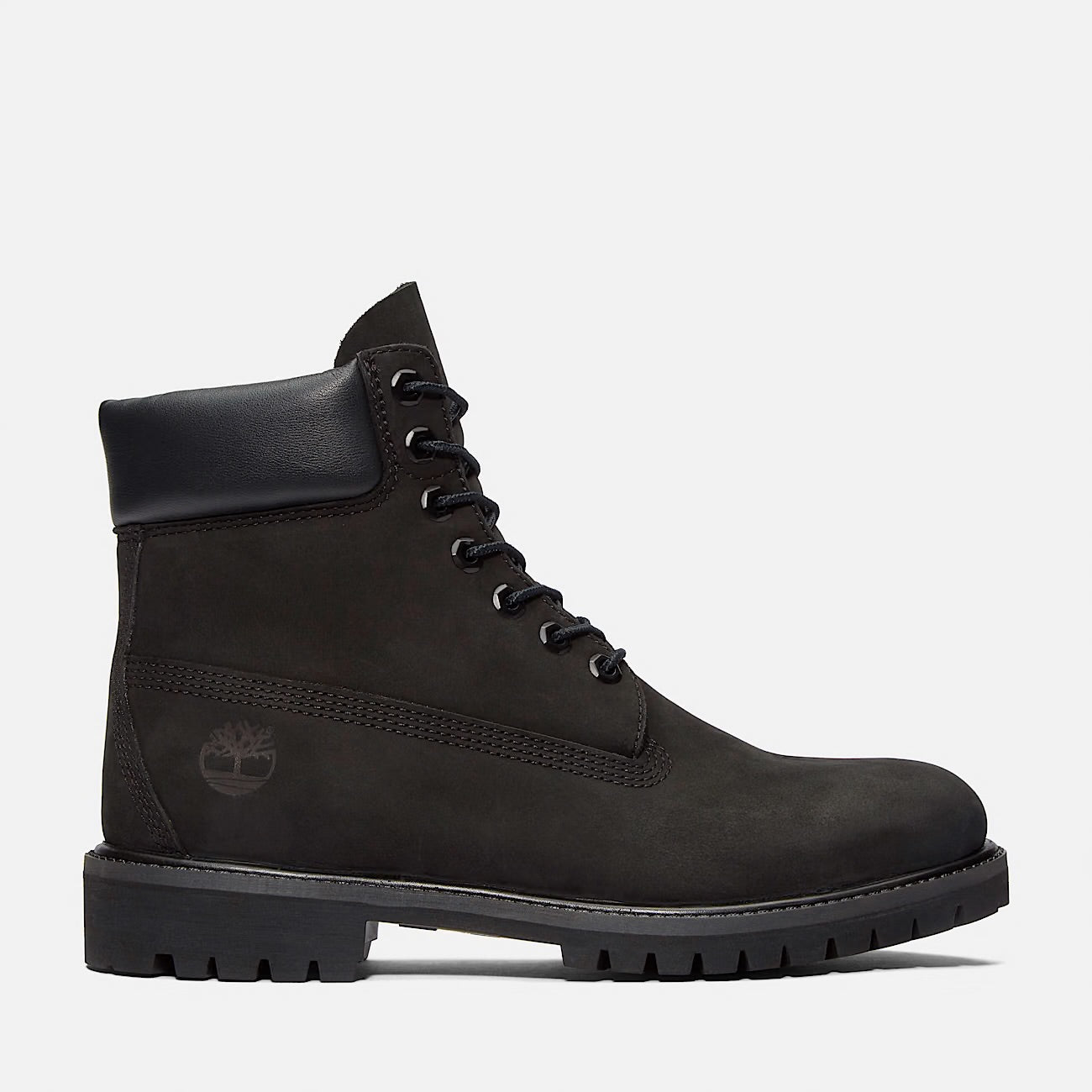 Men's Timberland® Premium 6-Inch Waterproof Boot Black Nubuck