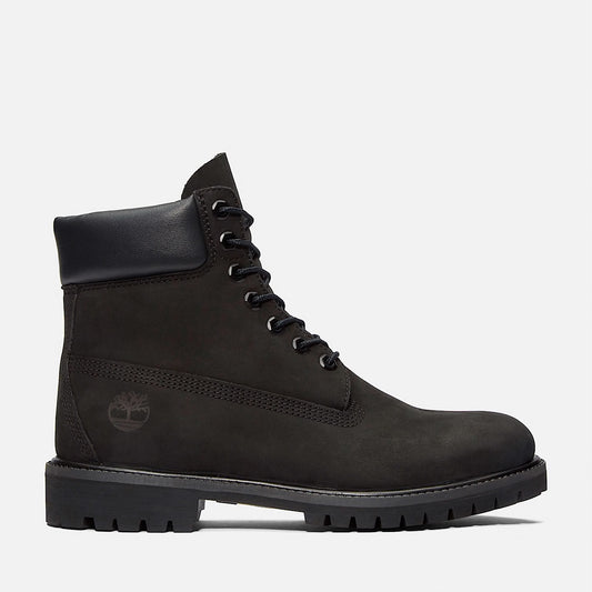 Men's Timberland® Premium 6-Inch Waterproof Boot Black Nubuck