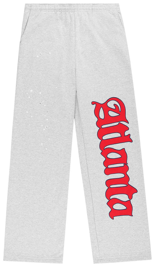 Sp5der Sweats Heather Grey Atlanta