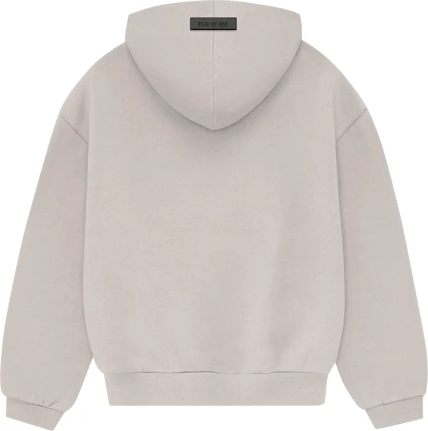 Fear of God Essentials Hoodie Silver Cloud