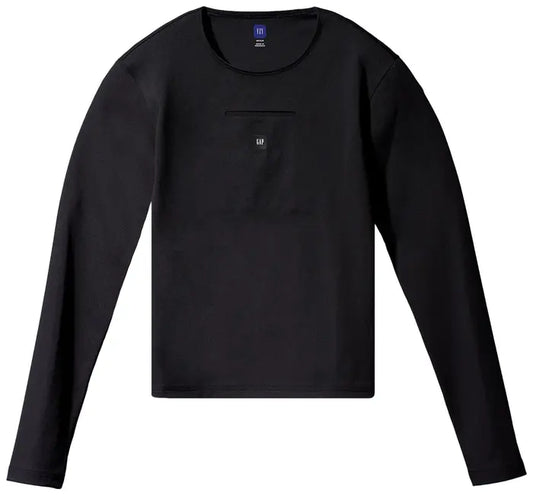 Yeezy Gap Mens Long Sleeve Second Skin Black