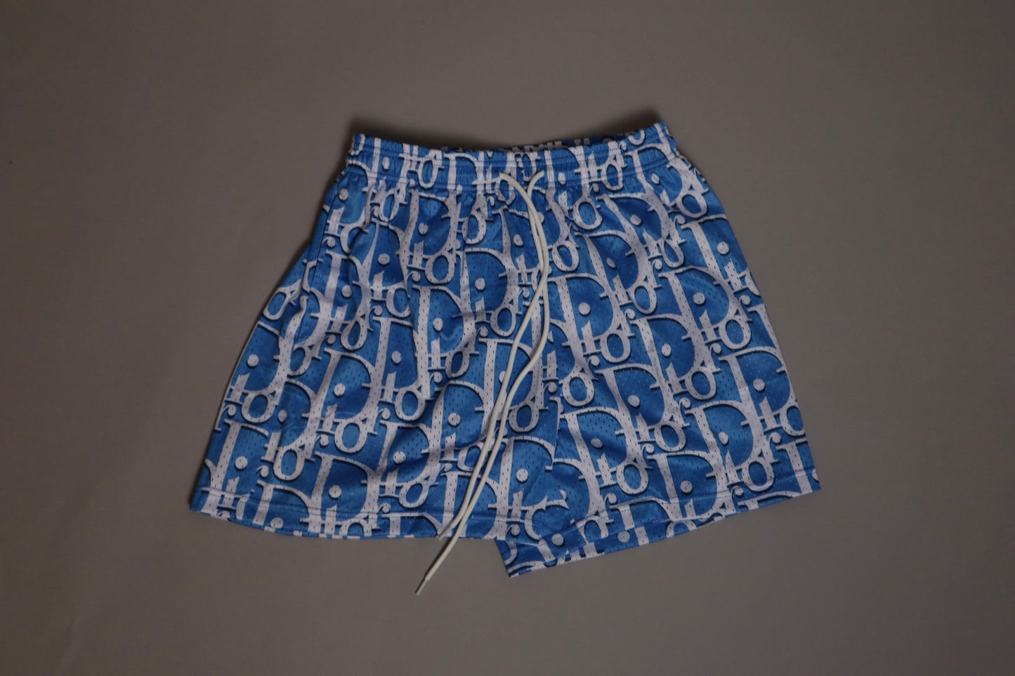 Remade Dior Shorts Baby Blue