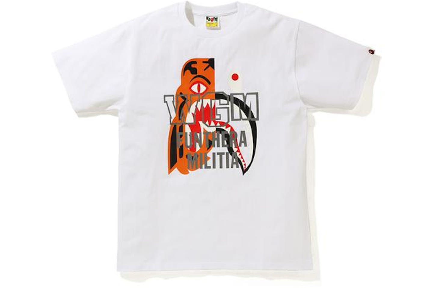 BAPE Tiger Shark Tee White