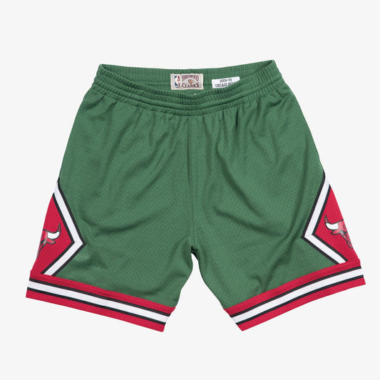 Men's Green Chicago Bulls 2008/09 Swingman Shorts