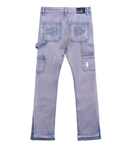 Triple Sevens 7SNIPER Flare Pants Grey