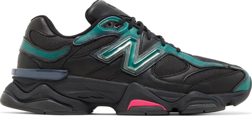 New Balance 9060 Mowalola Burglerwear Black Teal Pink