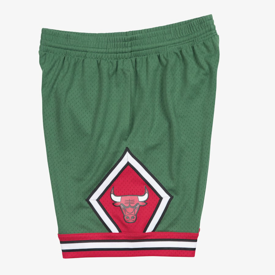 Men's Green Chicago Bulls 2008/09 Swingman Shorts