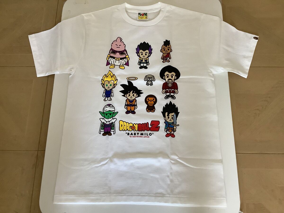 BAPE x Dragon Ball Z Baby Milo Japan Exclusive Tee (White)