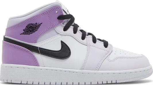 Jordan 1 Mid Barely Grape (GS)