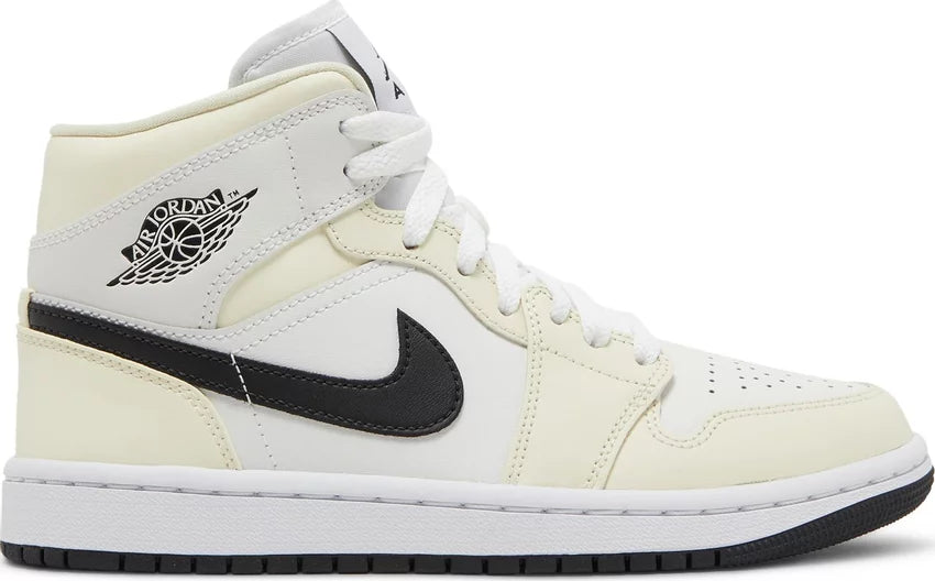 Jordan 1 Mid Coconut Milk (Women's)