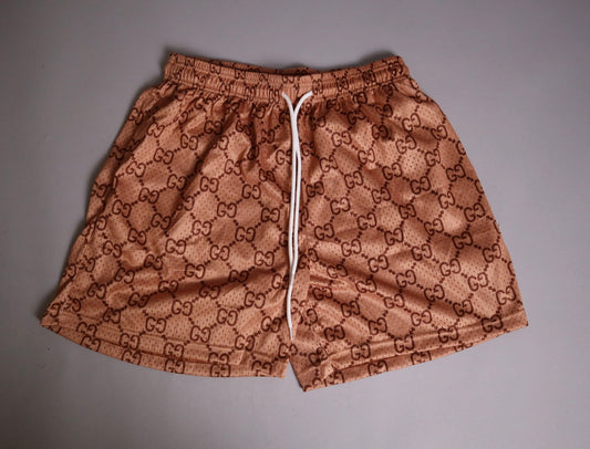 Remade Gucci Shorts Brown