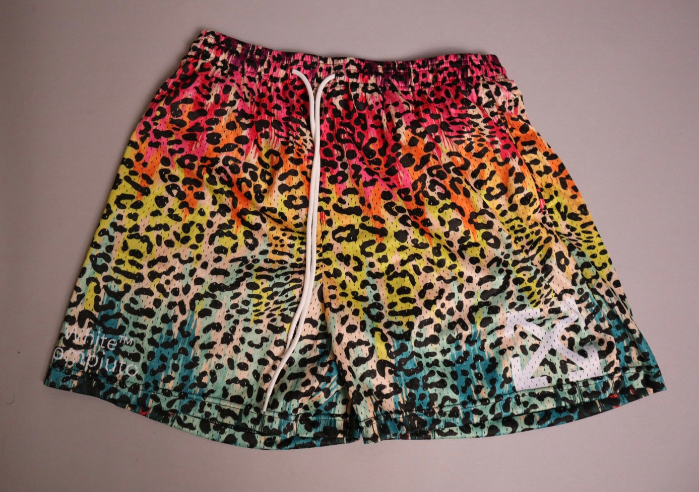 Remade Off-White Shorts Animal Print