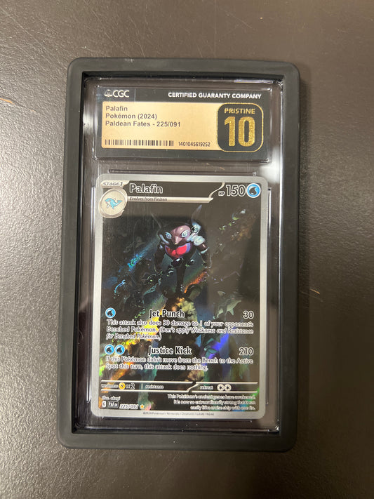 CGC Pokémon Pristine 10 Black Label Palafin