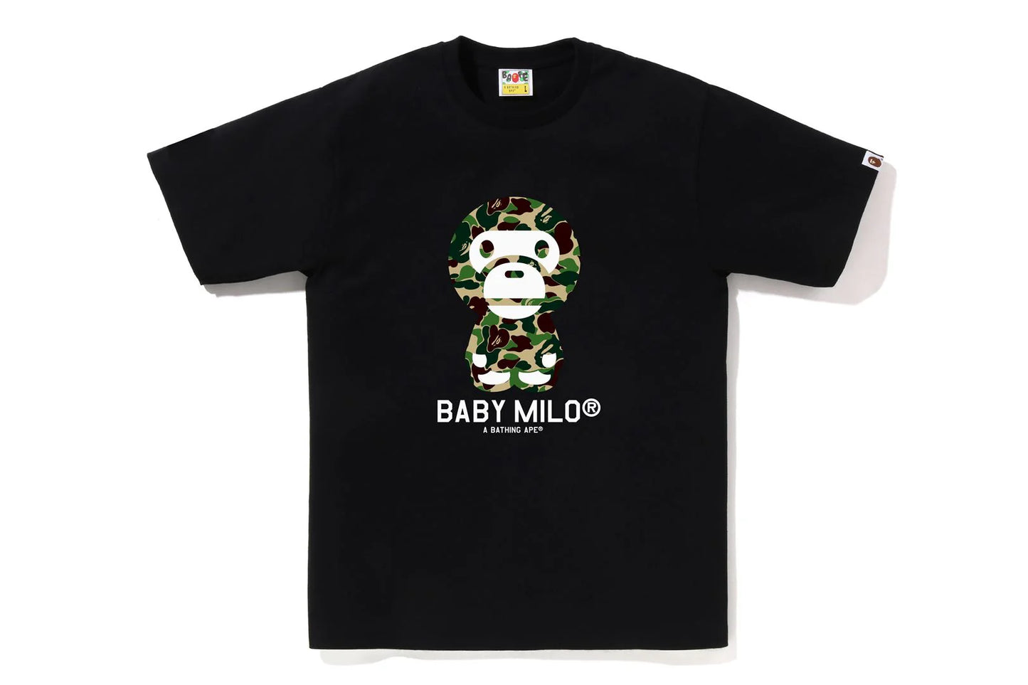 Bape Baby Milo Camo Tee Black