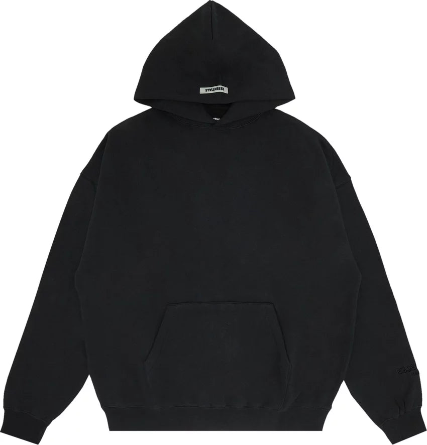 Essentials Fear of God Black 3M Hoodie