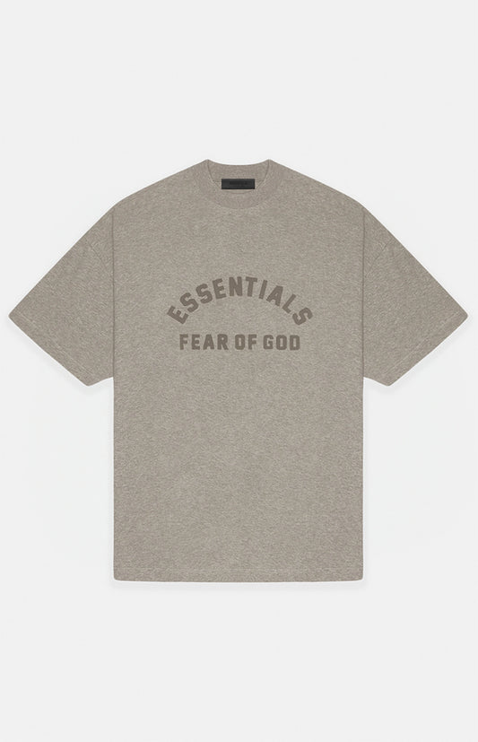 Fear of God Essentials Heather Grey Heavy T-Shirt