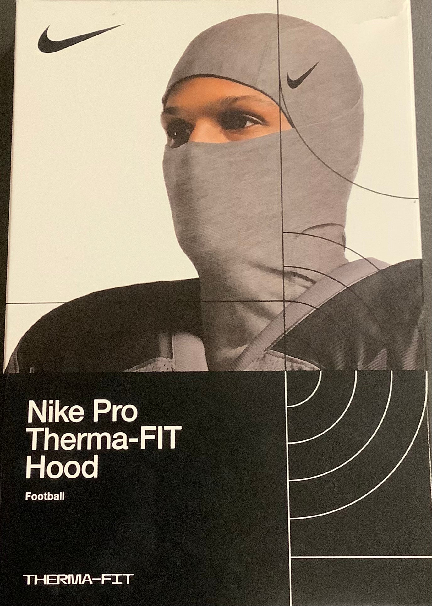 Nike Pro Therma-FIT Hood Grey