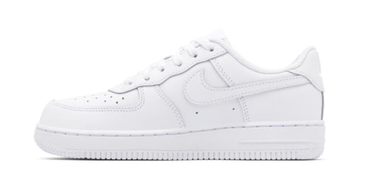 Nike Air Force 1 Low LE Triple White (PS)