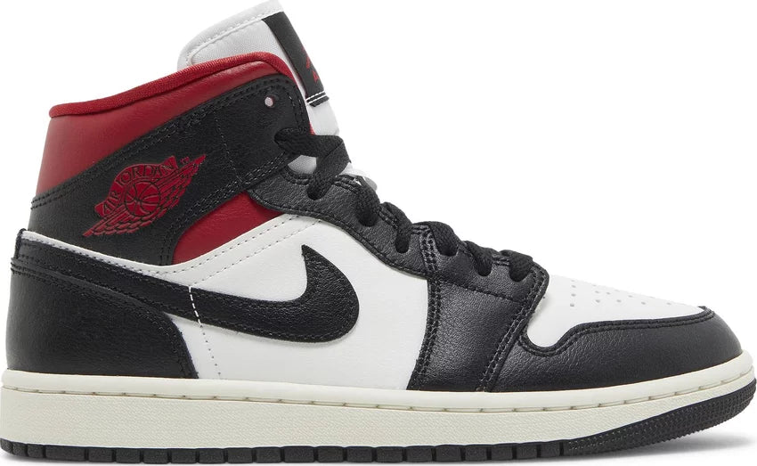 Jordan 1 Mid Gym Red Panda W