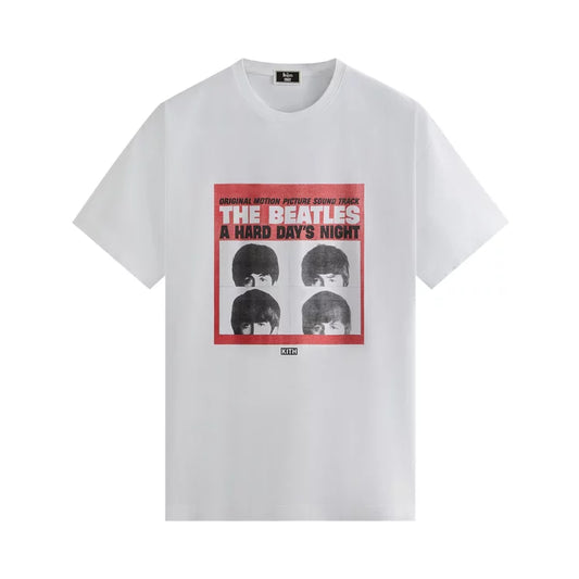 Kith Beatles Hard Days Night Vintage Tee White