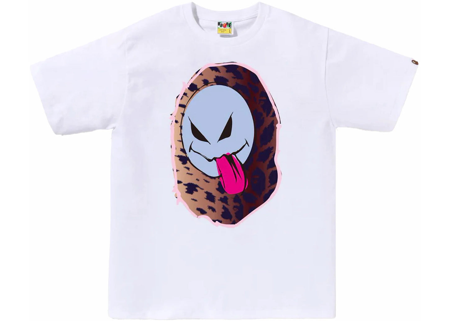 BAPE Ape Ghost Tee White