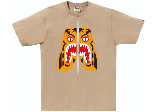 BAPE Tiger Tee (FW23) Beige