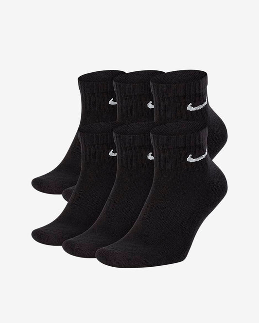 Nike Everyday Plus Ankle Socks (6 Pairs) Black