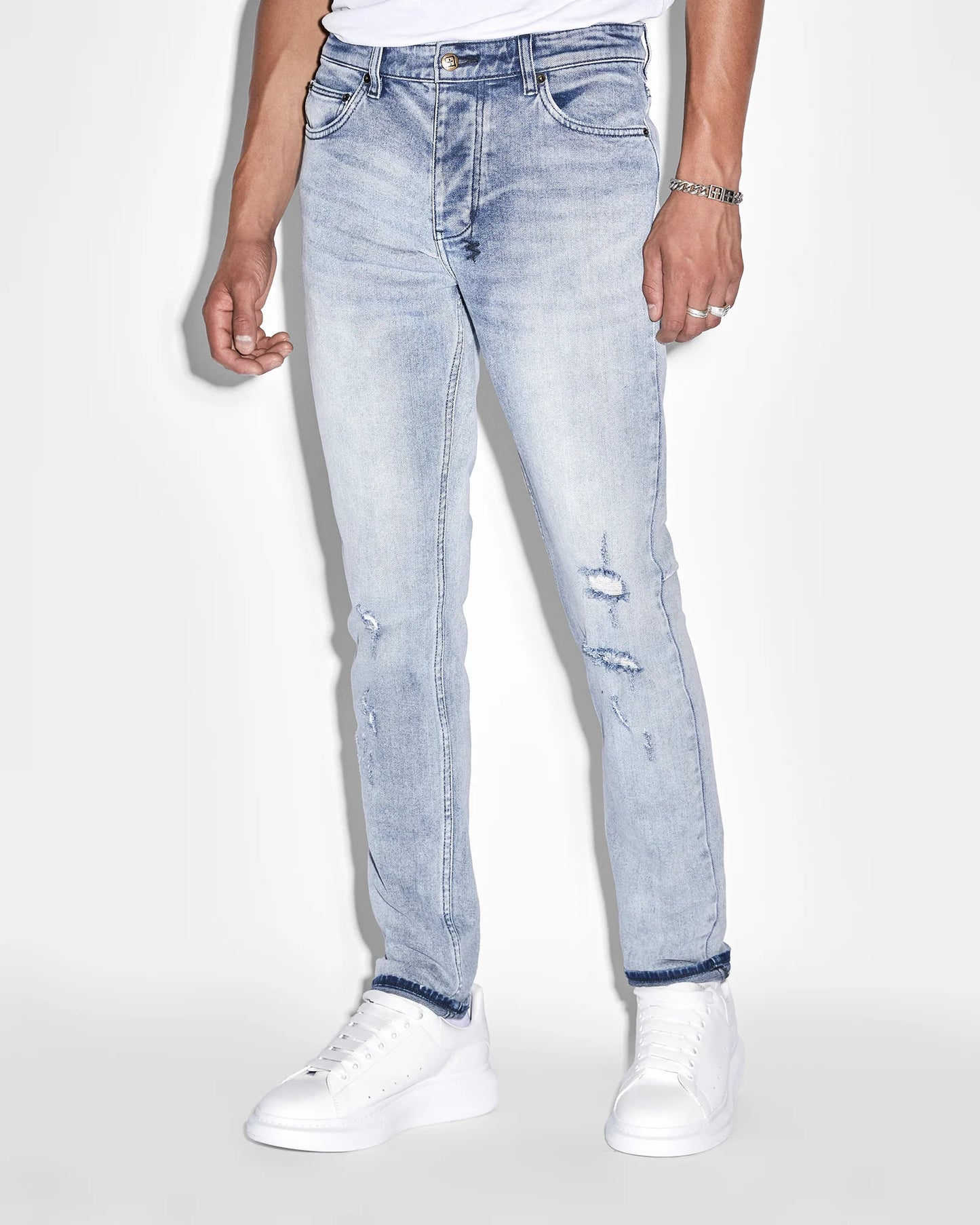 Ksubi Jean Chitch Punk Metalik