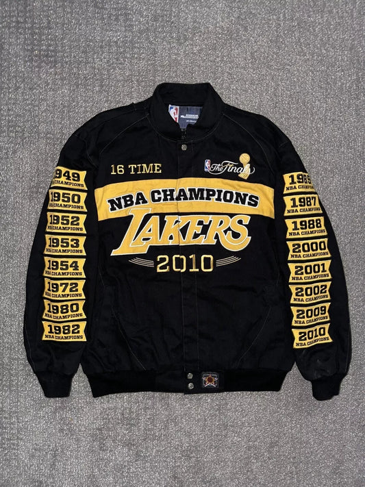 Lakers Varsity Jacket 16 Time NBA Champions 2010