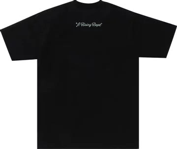 BAPE A Rising Bape Photo Tee Black