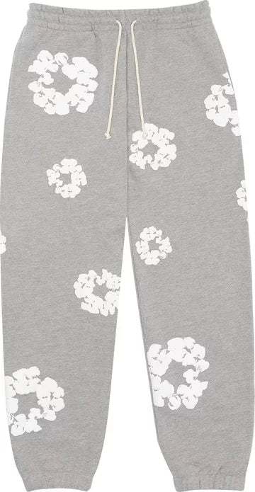 Denim Tears Cotton Wreath Sweatpants(Grey)