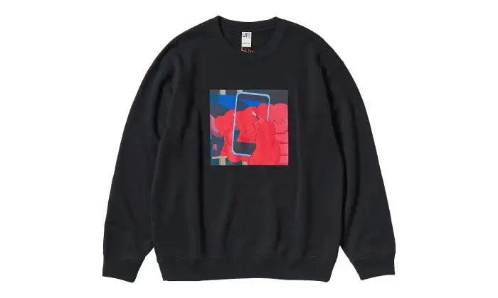 KAWS x Uniqlo Warhol Black Sweatshirt