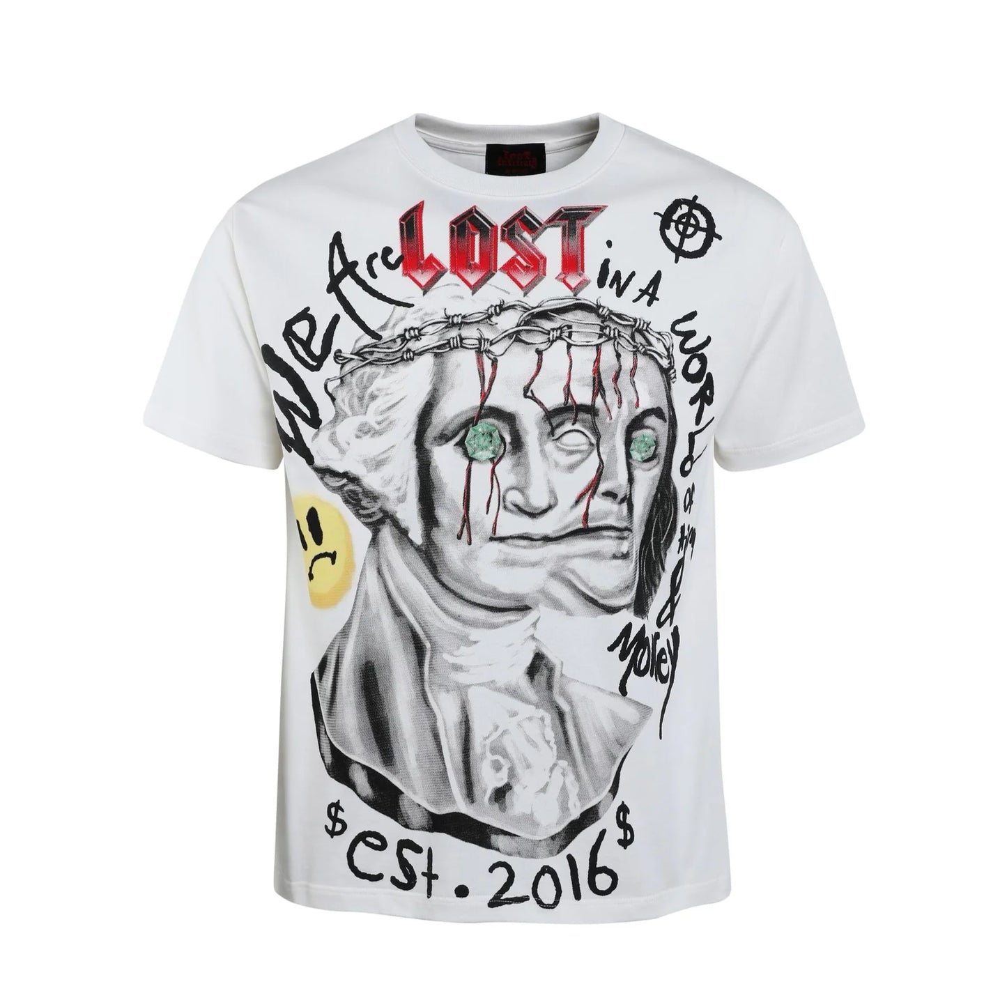 Lost Intricacy Ben Frank Tee White